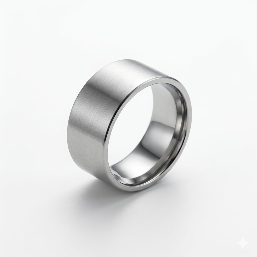 ANILLO ACERO GRUESO CHATO XUNIDAD AN2166 CAO