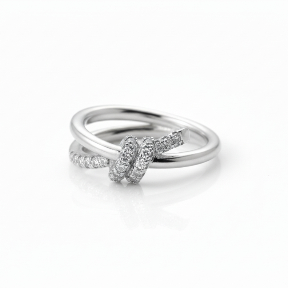 ANILLO BRONCE ACERO BLANCO MICROPV XUN AN611P CAO
