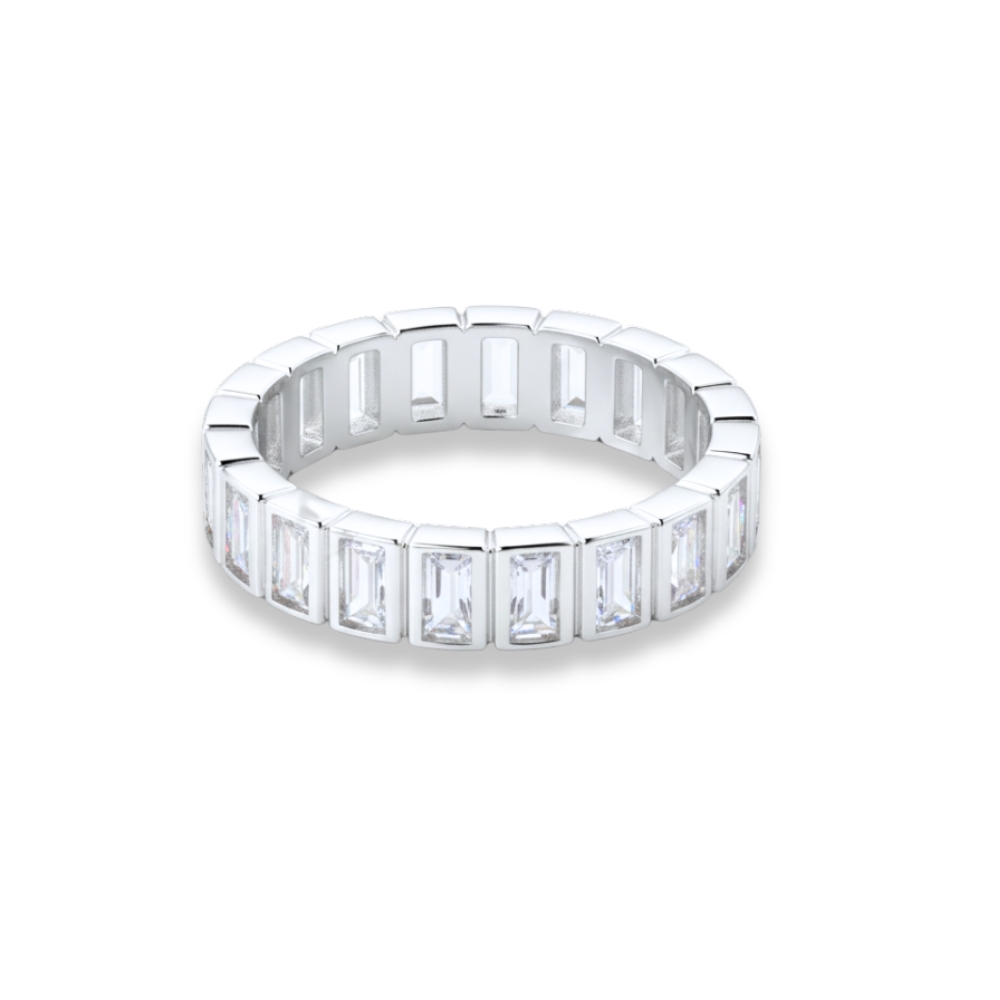 ANILLO BRONCE BLANCO C/ BRILLO XUN AN613P CAO