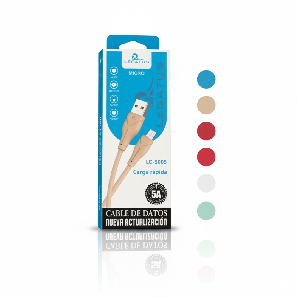 CABLE CARGA RAPIDA LC5005TC TIPO C CAO