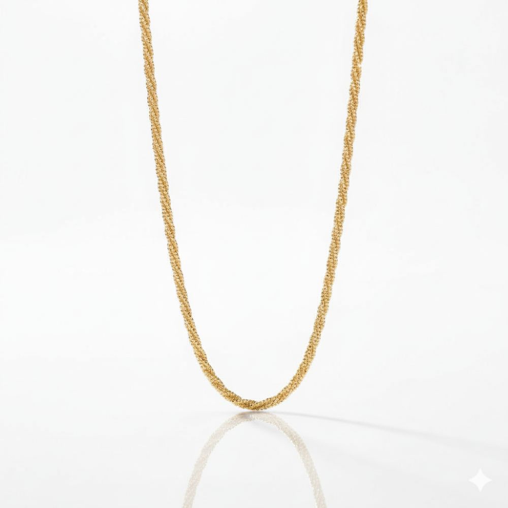 CADENA ACERO DORADO NUEVA FRA FINITA X45CM ACAFRA2.0X45D CAO