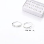 ANILLO BRONCE BLANCO MICROPAVE ART AN621P CAO