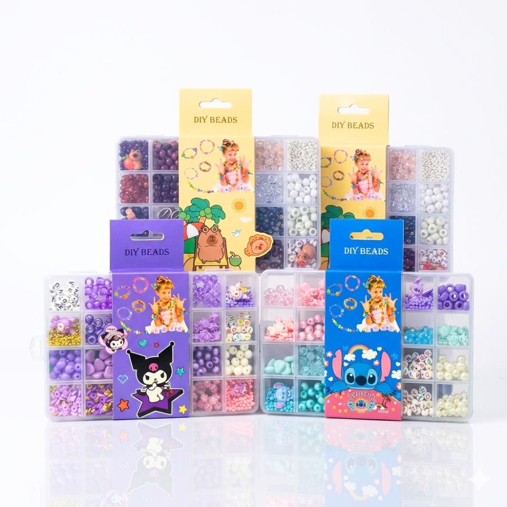 SET PARA PULSERAS STICH/CAPYBARA/KUROMI CAO