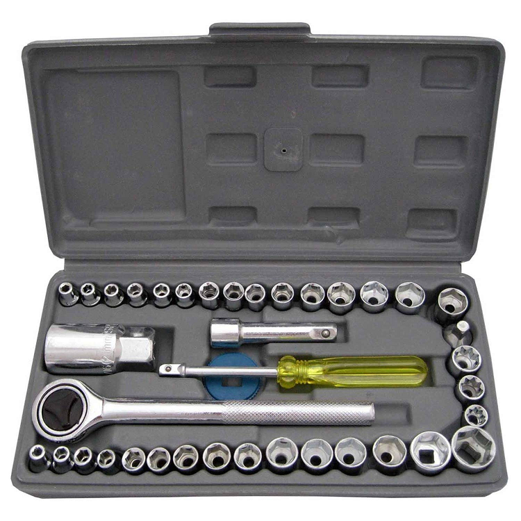 CAJA DE HERRAMIENTAS KIT LLAVE CRIQUE X40 EAO