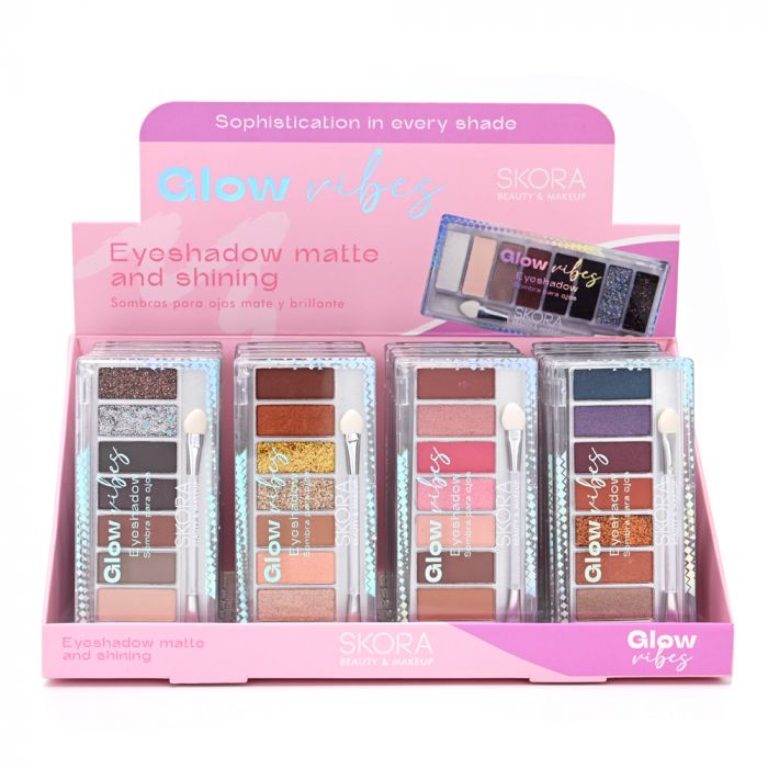 SOMBRA P/OJOS CRISTAL X8TONOS ART 39552 CAO