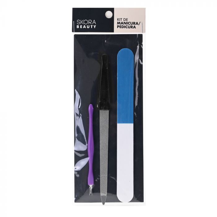 SET UÑAS MANICURIA Y PEDICURIA X3U ART 38924 CAO