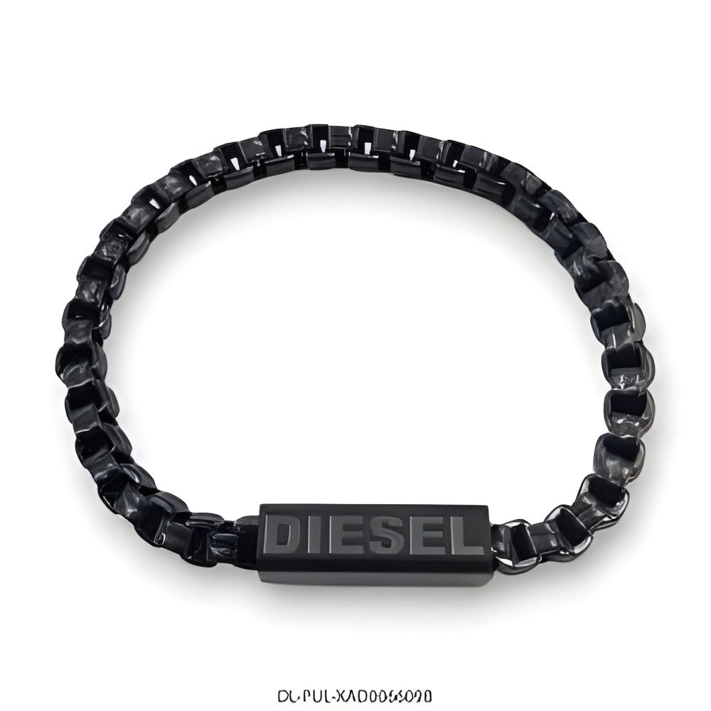 PULSERA AC NEGRO MATE ROLO CUAD ART XAD006609B AAO