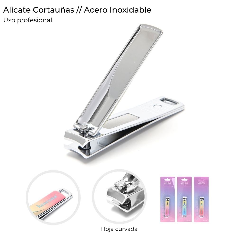 ALICATE CORTAUÑAS ACERO INOX ART 39397 CAO