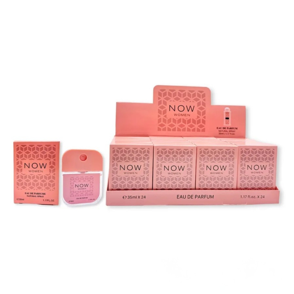 MINI PERFUME ÁRABE MUJER 35ML NOW ROSA 1915-35 CAO
