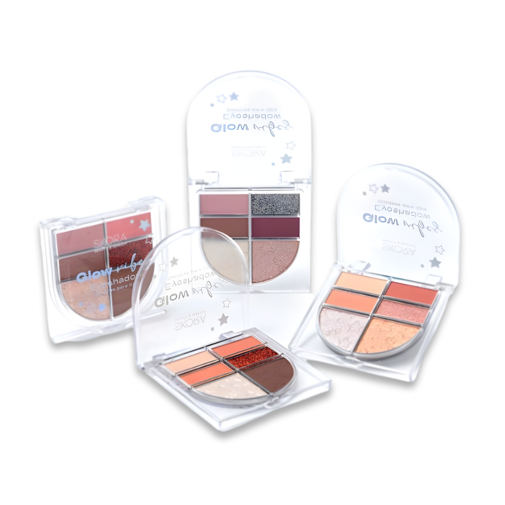 SOMBRAS P/ OJOS COMBINADAS X6 TONOS ART 39562 CAO