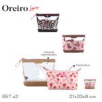 PORTACOSMETICO OREIRO LOVE SETX2 ART 29324 DAO