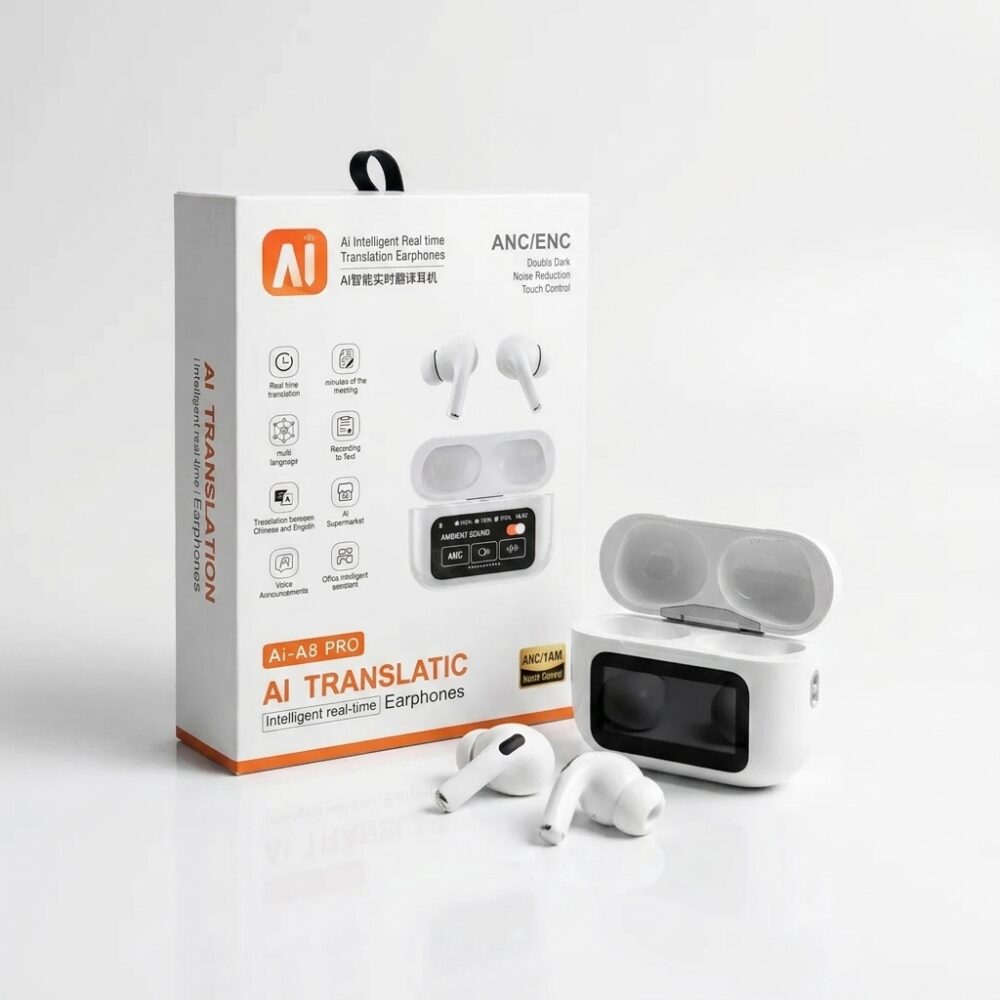 AURICULARES BLUETOOTH TRADUCTORES IA C/DISPLAY AWS-11 CAO
