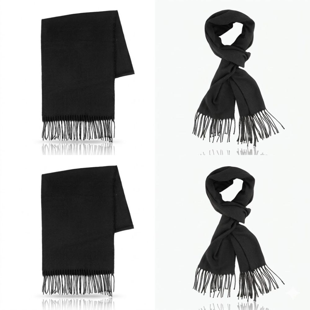 BUFANDA LANILLA LISA 32x170CM ART 34U08001 DAO