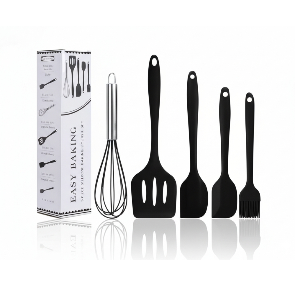 SET DE UTENSILLOS DE COCINA X5 PCS ART SAA125-01-03 CAO
