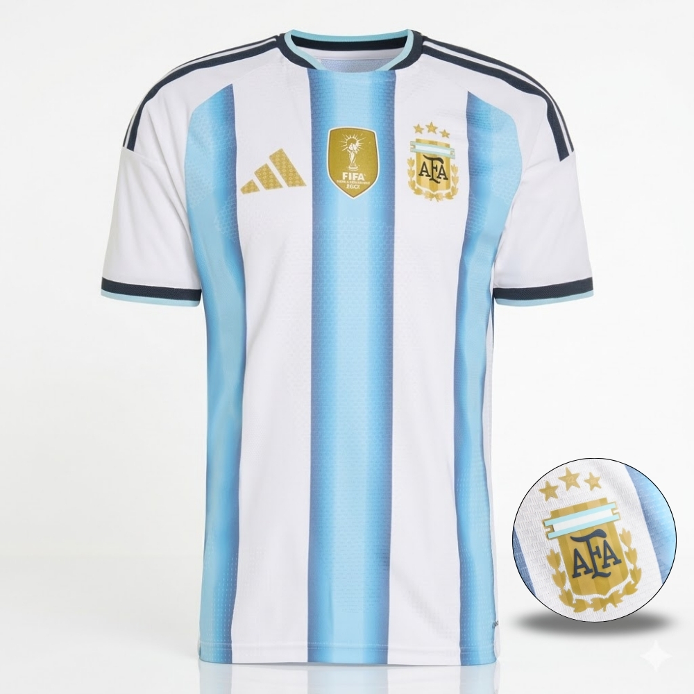 CAMISETA DE ARGENTINA C/FECHAS EN ESTRELLAS ART SF-12 EAO