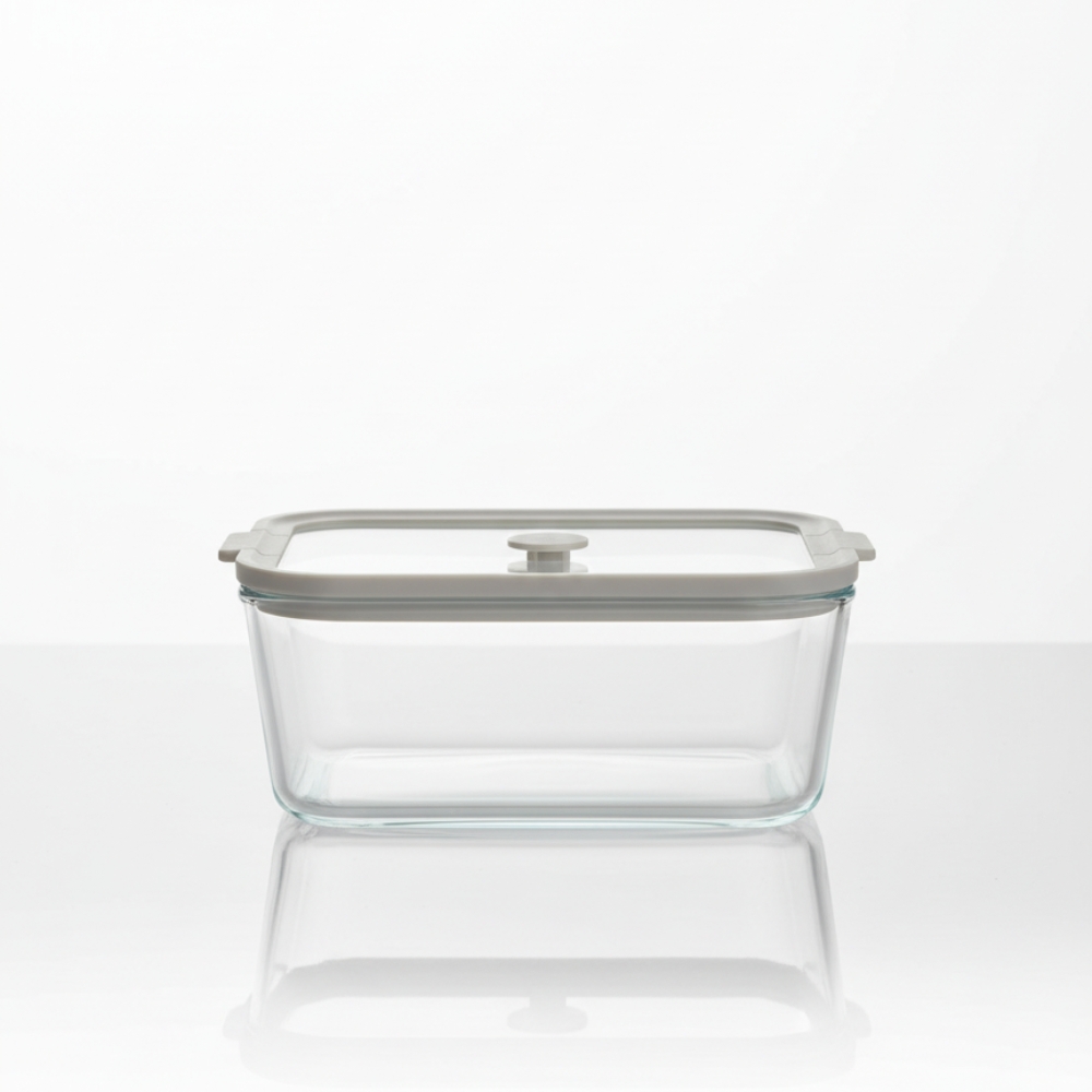TUPPER DE VIDRIO C/TAPA DE VIDRIO HERMETICO ZT8048628Z1 IAO