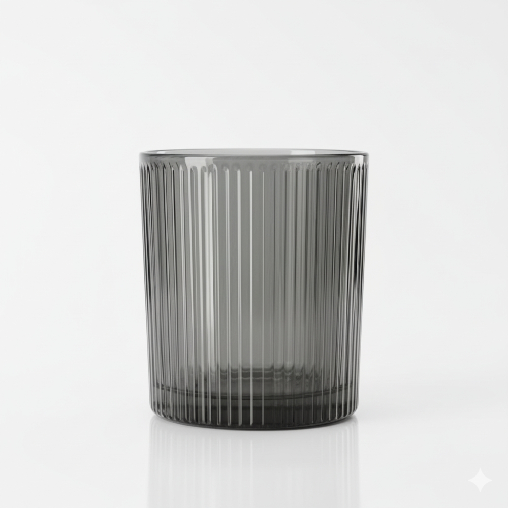 SET X6 VASOS WHISKY RAYADO GREY ART RM42-108 CAO