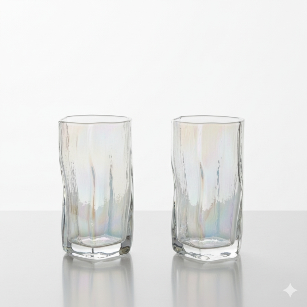 SET X6 VASOS LARGOS GLACIER TORNASOL ART RM42-84 DAO