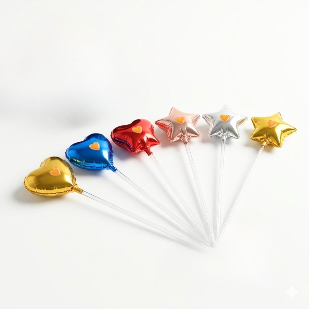 ADORNO P.TORTAS 23CM STAR/HEART 13CM NS413450 CAO