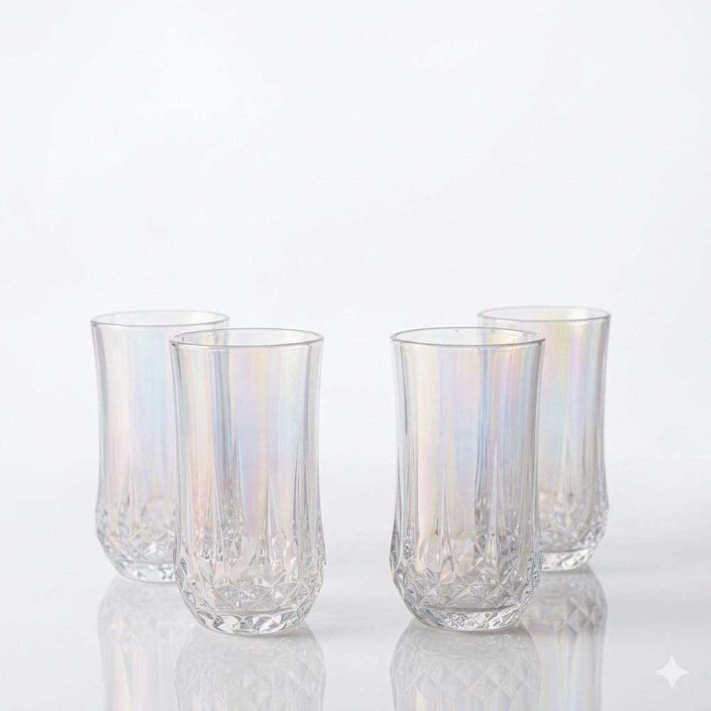 SET X6 VASOS ALTOS STYLO TORNASOL ART RM42-72 DAO