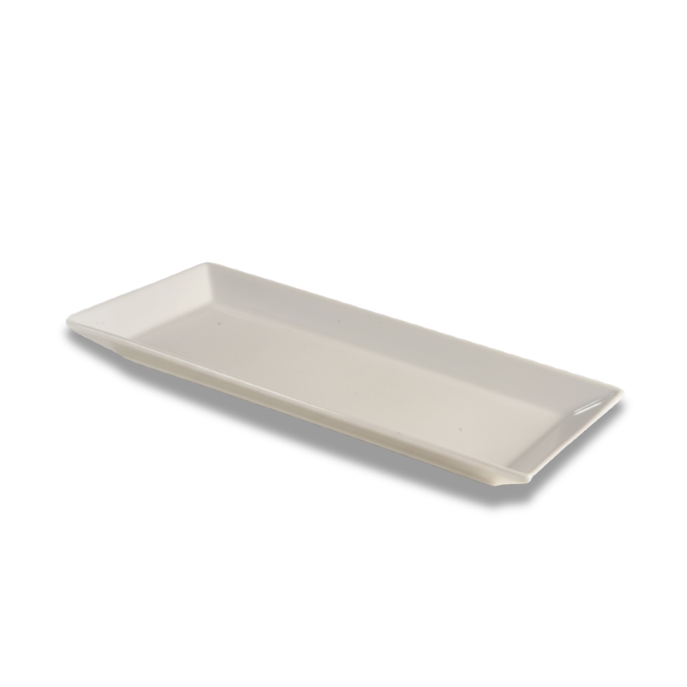 BANDEJA DE PORCELANA BLANCA ART 101749 DAO