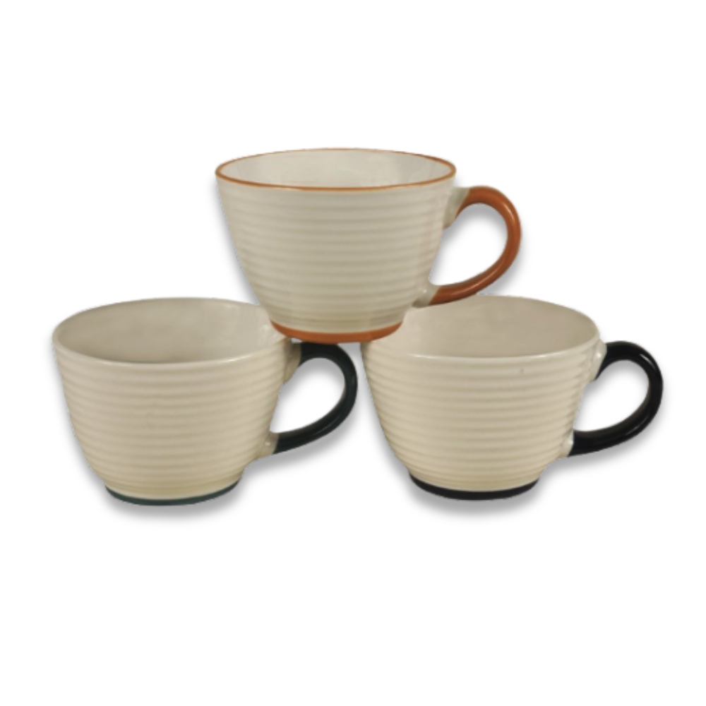 TAZA MUG BORDE COLOR SURT XUNIDAD 500CC ART 101336 DAO
