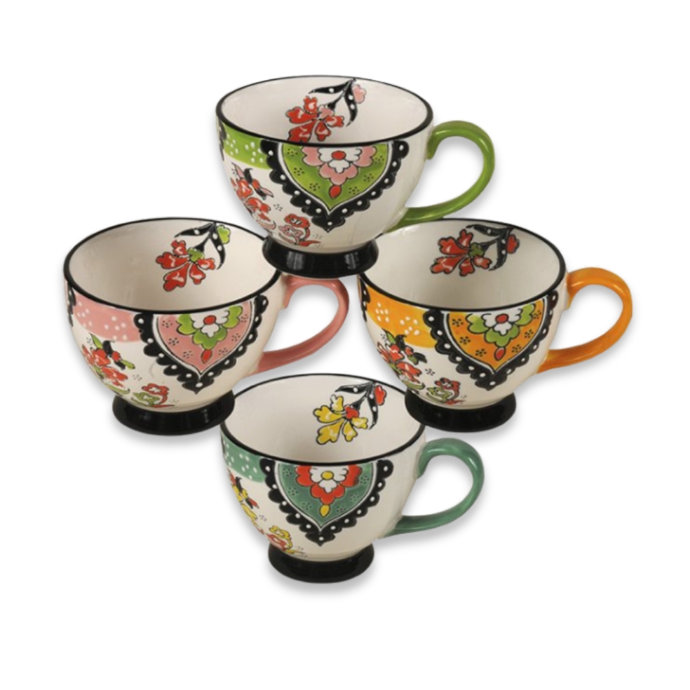 TAZA MUG DISEÑO FLOREADO ART 101343 DAO