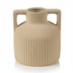 FLORERO DE CERAMICA 12,5x12,5x13,5cm ART 201240 DAO