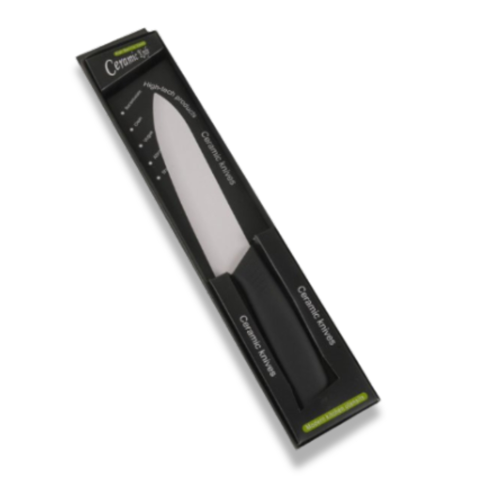 CUCHILLO CERAMICA BLANCA 27cm ART 4186216 DAO