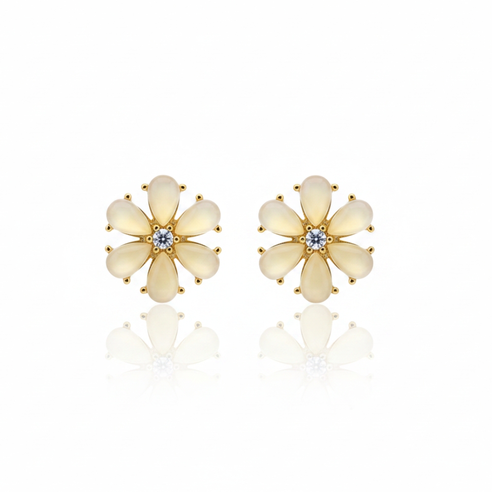 ARO PASANTE ACERO DORADO FLOR XUNIDAD AR1471D CAO