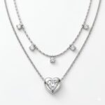 CADENA ACERO DOBLE C/STRASS BZCADI417 CAO