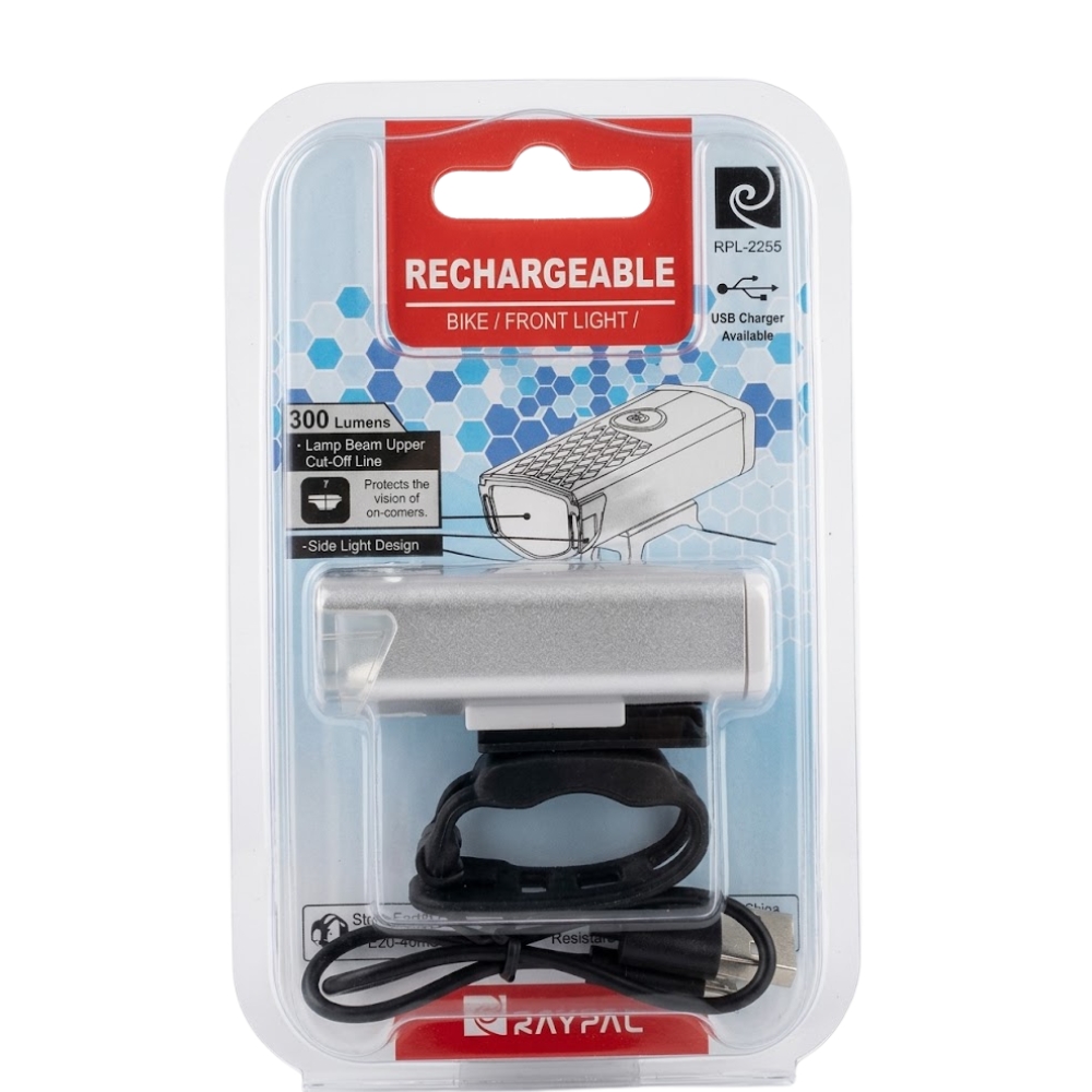 LUZ BICI FRONTAL REC ART RPL-2255 / K-3368 BLA DAO