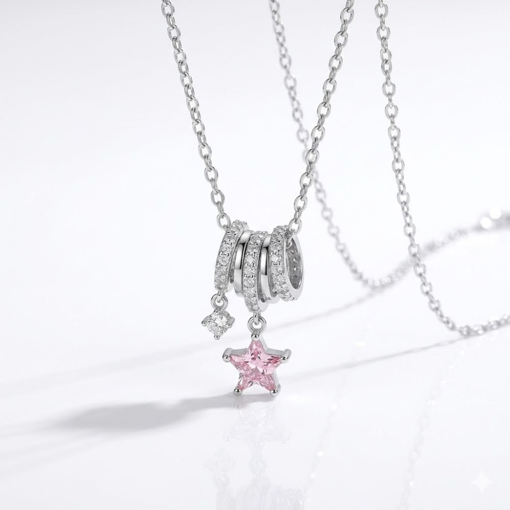 CADENA ACERO DIJE MICROPAVE BZCADI433 CAO