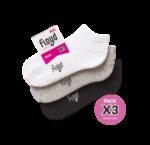 SOQUETE DAMA TRIPACK X3 PARES ART 3000 DAO