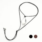 COLLAR GAMUZA SILVER FEATHER BQ0646 DAO