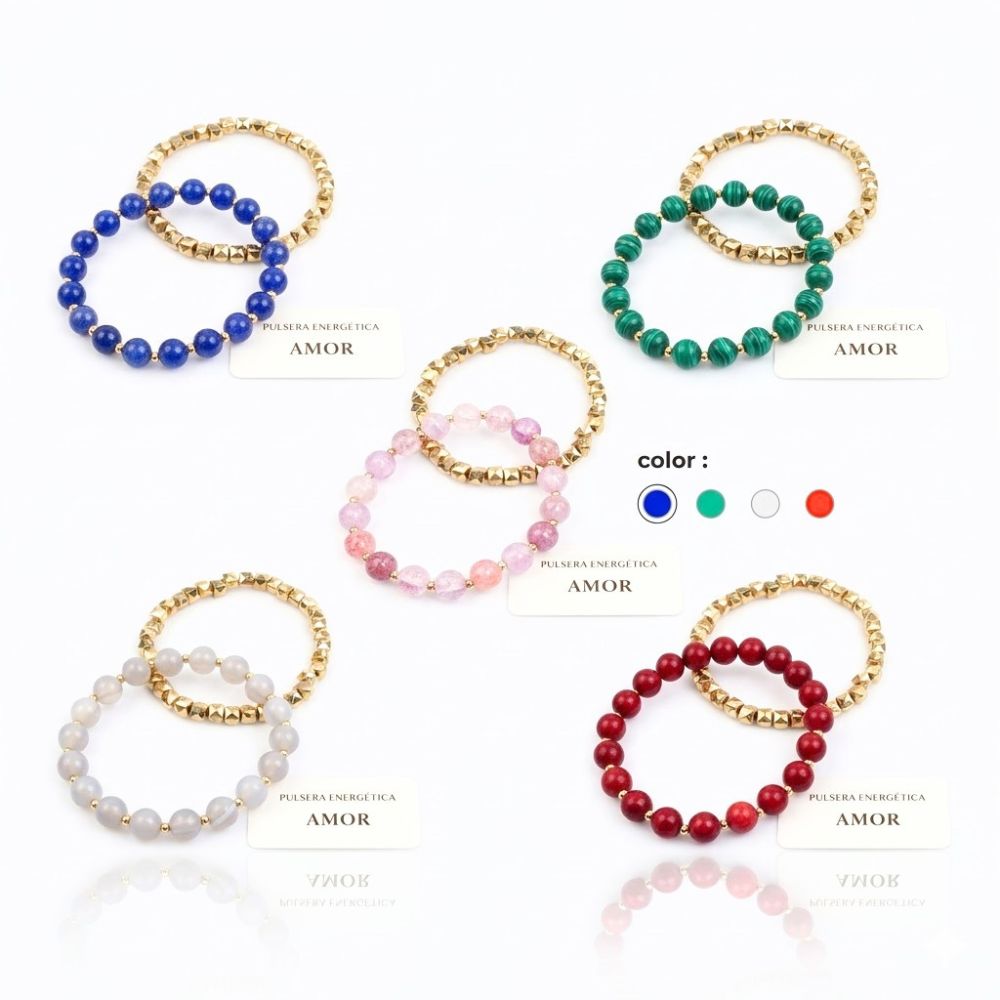 PULSERAS SET ENERGY CLASSIC BQ0631 DAO