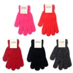 GUANTE MUJER CHENILLE LISO ART 38717 DAO
