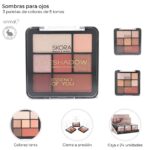 SOMBRAS X5 TONOS + RUBOR + ILUMINADOR 39613 AAO