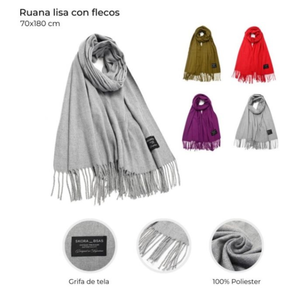 RUANA LISA C/ FLECOS ART 43761 DAO