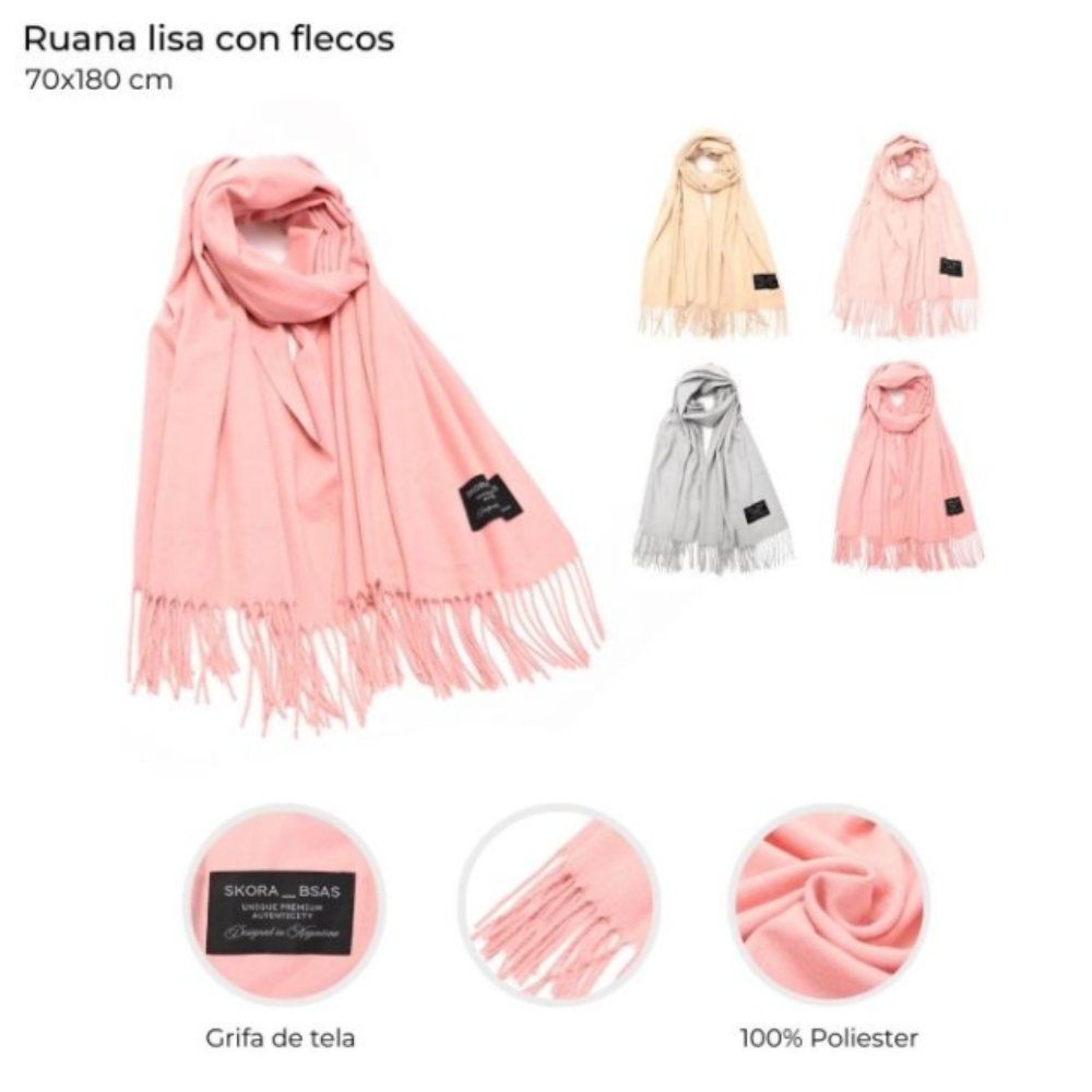 RUANA LISA C/ FLECOS ART 43762 DAO