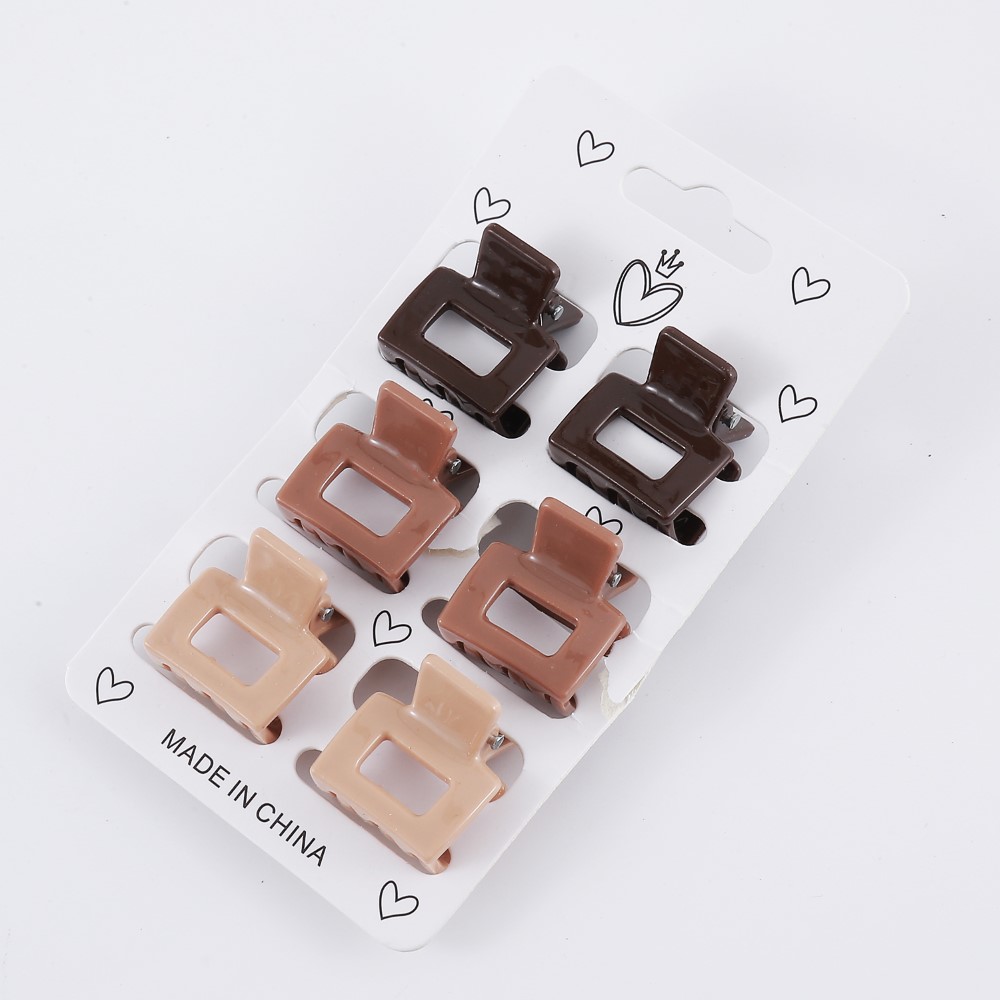 SET BROCHES CUADRADOS X6 ART 54614 DAO