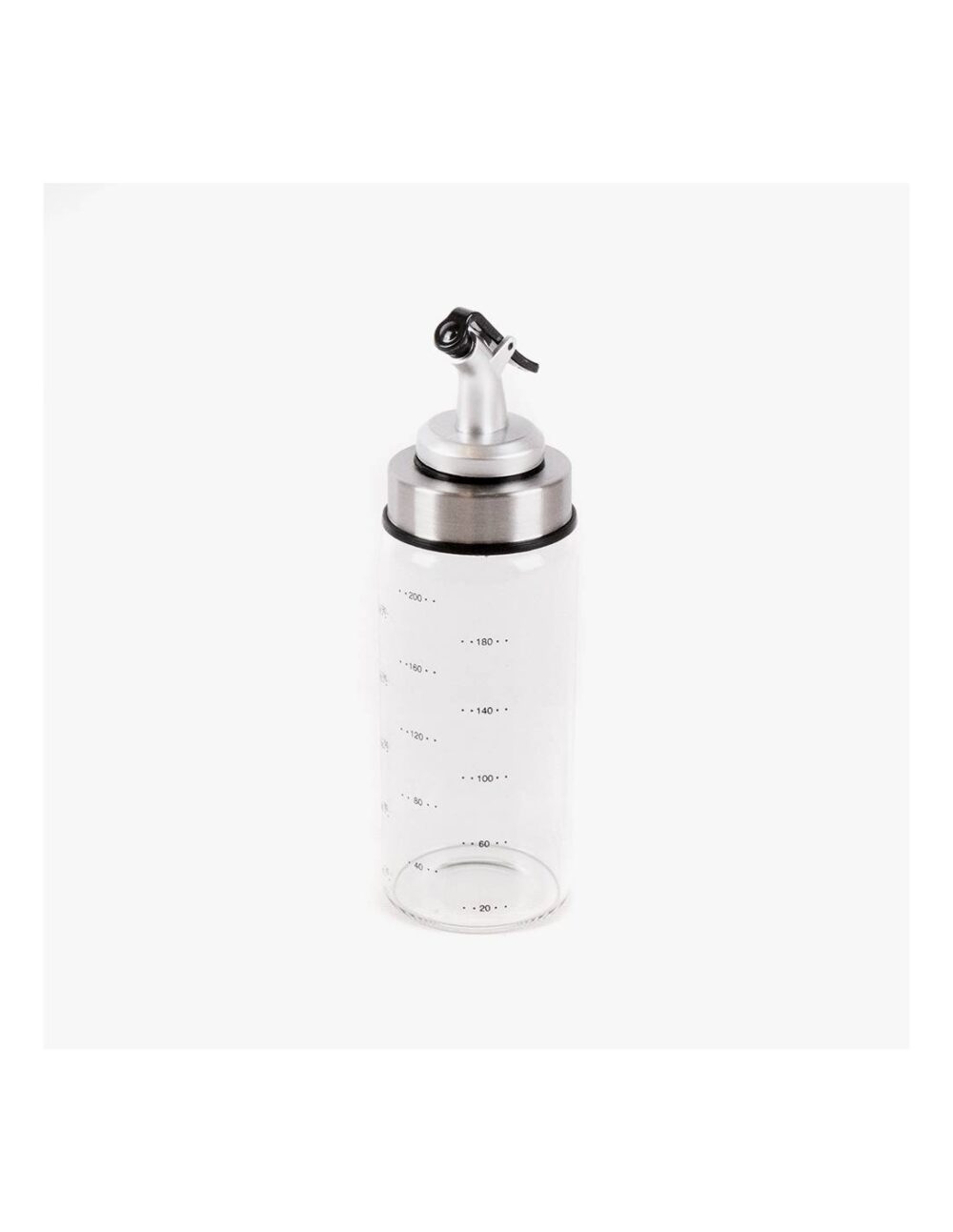 ACEITERO.VINAGRERO C.TAPA A PRESION 220ML VIDRIO DAO
