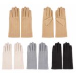 GUANTES PAÑO DAMA C/ BORDADO ART 34UO8350 DAO