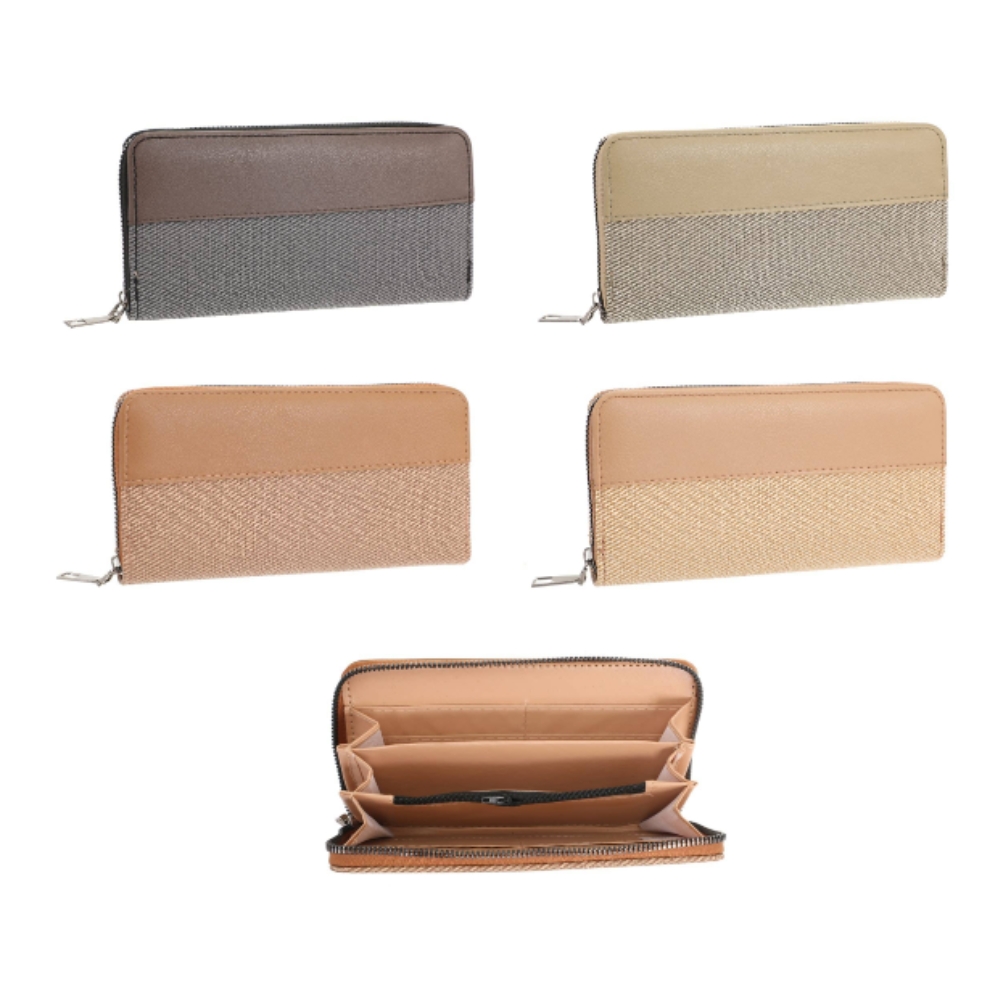 BILLETERA FICHERO PU Y TEXTURADO ART 12UO7834 DAO