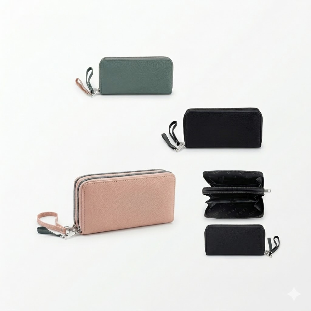 BILLETERA FICHERO TRENDY DOBLE ART 31185 DAO