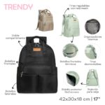 MOCHILA MATERNAL TRENDY ART 31339 DAO