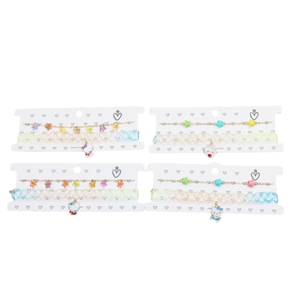 CHOKER INFANTIL C/DIJES HELLOKITTY/FLORES ART 55032 DAO