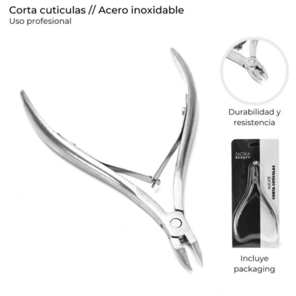 CORTA CUTICULAS ACERO INOX 38985 CAO