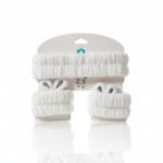 SET VINCHA Y MUÑEQUERA DE TOALLA ART NS425899 EAO