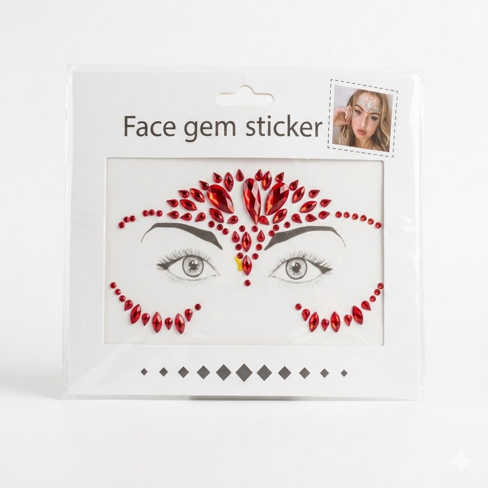 STICKER PARA ROSTRO CON FORMA 16*14cm ART 21280 DAO